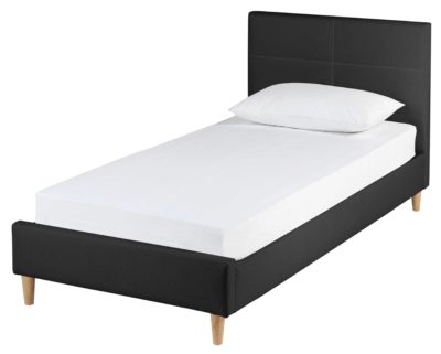 Collection - Mendelssohn Black - Bed Frame - Single